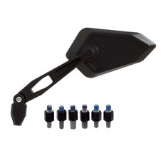 Zpätné zrkadlo RMS 122771690 čierna (2 kusy)