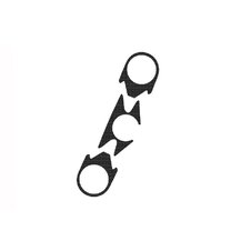 Ochranné nálepky na "okuliare" PUIG NAKED 7415U sivá