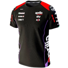 IXON tričko TS1 APRILIA 24 / Black-Red