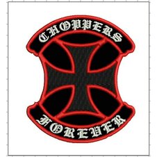 Nášivka Choppers štít malá 2