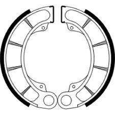 Brzdové čeľuste FERODO 225129241