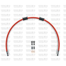 Hadica zadnej brzdy Venhill POWERHOSEPLUS YAM-1004RB-RD (1 hadica v sade) červené hadice, čierne koncovky