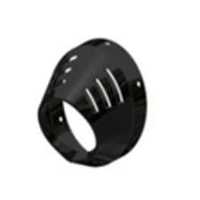 Karbónové viečko MIVV OVAL 50.TE.022.1 (veľký)