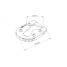 Predĺženie stojanu PUIG 20184N čierna