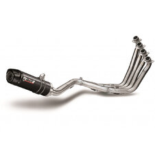 Výfuk kompletný 4x2x1 MIVV GP H.055.LXBC Black with carbon cap