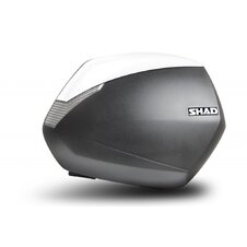 Bočné  kufre  s farebným krytom SHAD SH36 biela (pár) so zámkom PRÉMIUM