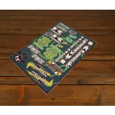 Set nálepiek A3 - Kawasaki 1