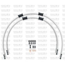 CROSSOVER-predok-sada Venhill POWERHOSEPLUS YAM-6042FB-WT (2 hadice v sade) biele hadice,  čierne koncovky