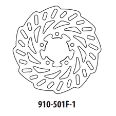 Brzdový kotúč GOLDFREN 910-501F-1 predné 220 mm