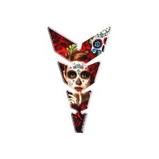 Tank pad PUIG MOON 9139T oranžová