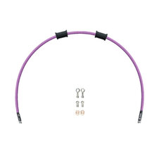 Hadica spojky Venhill POWERHOSEPLUS KAW-11010C-PU (1 hadica v sade) Purple hoses, chrome fittings