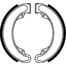 Brzdové čeľuste FERODO 225129237