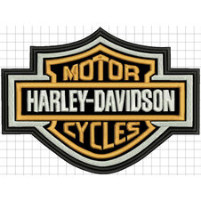 Nášivka H-D znak veľká