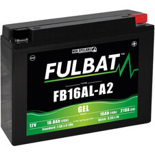 Gelový akumulátor FULBAT FB16AL-A2 GEL (YB16AL-A2 GEL)