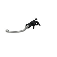 Adjustable folding lever ACCOSSATO aluminium, master cylinder strieborná