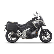 Kompletná sada bočných čiernych hliníkových kufrov SHAD TERRA BLACK , 36L/36/ bočné kufre, vrátane montážnej sady SHAD HONDA NC 750 X 2021-