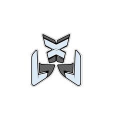 Tank pad PUIG SPECIFIC 9295C karbónový vzhľad s bočnou časťou