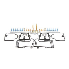 opravná sada  karburátora All Balls Racing CARK26-1875