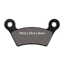 Brzdové obloženie EBC FA473V