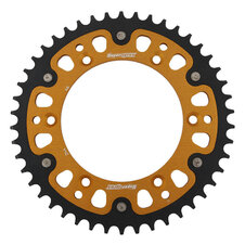 Reťazová rozeta SUPERSPROX STEALTH RST-244:46-GLD zlatá 46T, 520