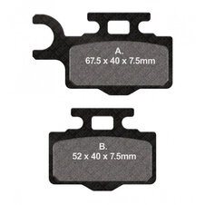 Brzdové obloženie EBC FA302TT