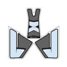 Tank pad PUIG SPECIFIC 8436C karbónový vzhľad s bočnou časťou