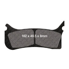 Brzdové obloženie EBC MXS406