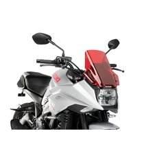 Plexi štít PUIG TOURING 3637R červené