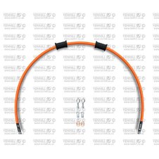 Hadica zadnej brzdy Venhill POWERHOSEPLUS SUZ-5009R-OR (1 hadica v sade) oranžové hadice, chrómové koncovky