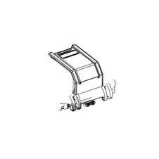 Uzamykací mechanizmus SHAD TR47 D1TR47MIR (spodná časť)