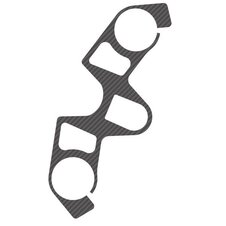 Ochranné nálepky na "okuliare" PUIG X-TREME 9110C karbónový vzhľad