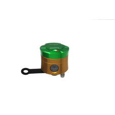 Nádržka na  brzdovú kvapalinu ACCOSSATO CNC-worked straight bracket included zelená