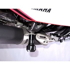 RDmoto padacie protektory výfuku - Yamaha MT-03 2025 100 mm PH01