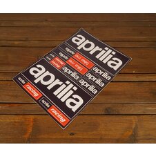 Set nálepiek A3 - Aprilia 3
