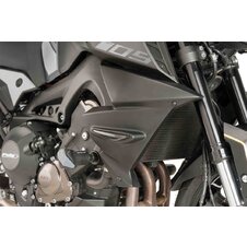 Bočný kryty chladiča PUIG 9378J matná čierna vrátane samolepiek