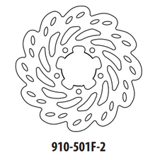 Brzdový kotúč GOLDFREN 910-501F-2 predné 220 mm