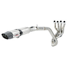 Výfuk kompletný 4x2x1 MIVV SUONO X.HO.0004.S7 Nerez/karbónové viečko