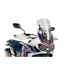Plexi štít PUIG RACING WITH SUPPORT + PROTECTION 9155W priehľadné