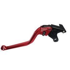 Spojková páčka ACCOSSATO fixed CNC-worked aluminium, red