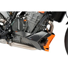 Spojler motora PUIG 9669C karbónový vzhľad vrátane samolepiek