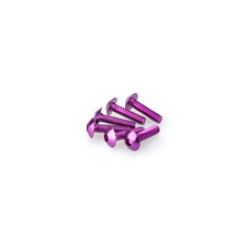 Skrutky PUIG ANODIZED 0550L fialová M5 x 20mm (6ks)