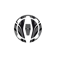 Ochranné nálepky na viečko nádrže PUIG RADIKAL 9362U sivá