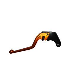 Spojková páčka ACCOSSATO fixed CNC-worked aluminium, orange