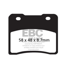 Brzdové obloženie EBC FA102