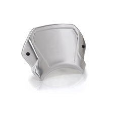 Plexi na motorku PUIG FRONTAL PLATE 20400P strieborná