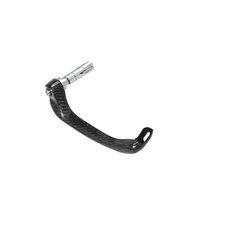 Lever guard ACCOSSATO with black eyelet and insert right, carbon