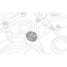 Zástrčka olejového uzáveru PUIG 1291A modrá