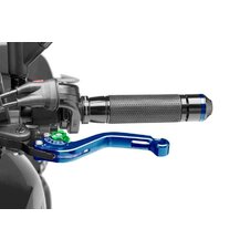 Páčka spojky bez adaptéra PUIG 280AV krátke modrá/zelená