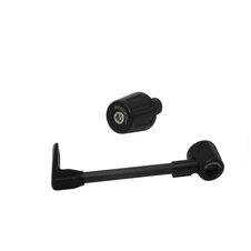 Lever guard ACCOSSATO with black hose and joint left, carbon