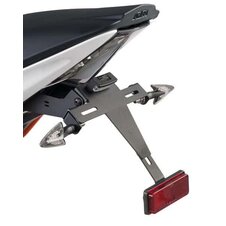 Nastaviteľný držiak ŠPZ PUIG 7107N čierna